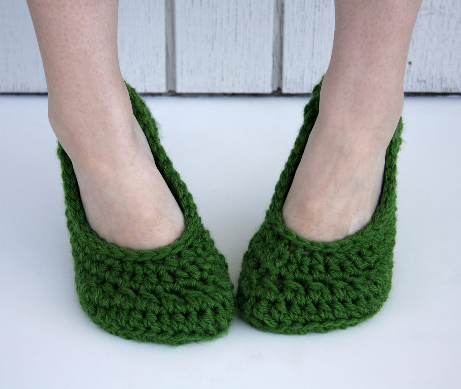 Adult Crochet Slippers - You Pick Size and Color