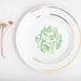 Vintage Soviet Union Plate - Home Decor - Deer