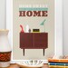 Mid Century Modern Print,  Mid Century print, Danish Modern, retro, Housewarming,  vintage,  Typography  print   -  Home Sweet Home  A3