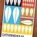Cathrineholm poster print Mid century modern desing poster minimalist art modern wall decor Retro print Of Norway wall decor A3