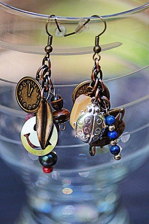 Charm earrings