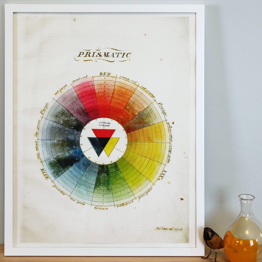 Color Wheel Print - Large  15.5" x 21" Prismatic