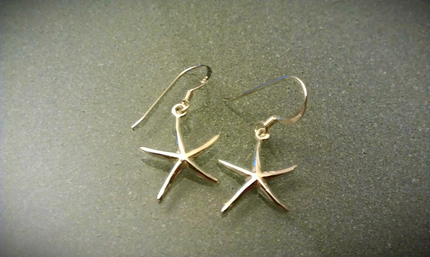 Beach Sterling Starfish Earrings