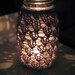 Thanksgiving Mason Jar Candleholders - Honey / Mustard / Rust - Set of 3