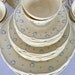 VINTAGE DINNERWARE SETTING for 8/ Castleton Blue Bow pattern