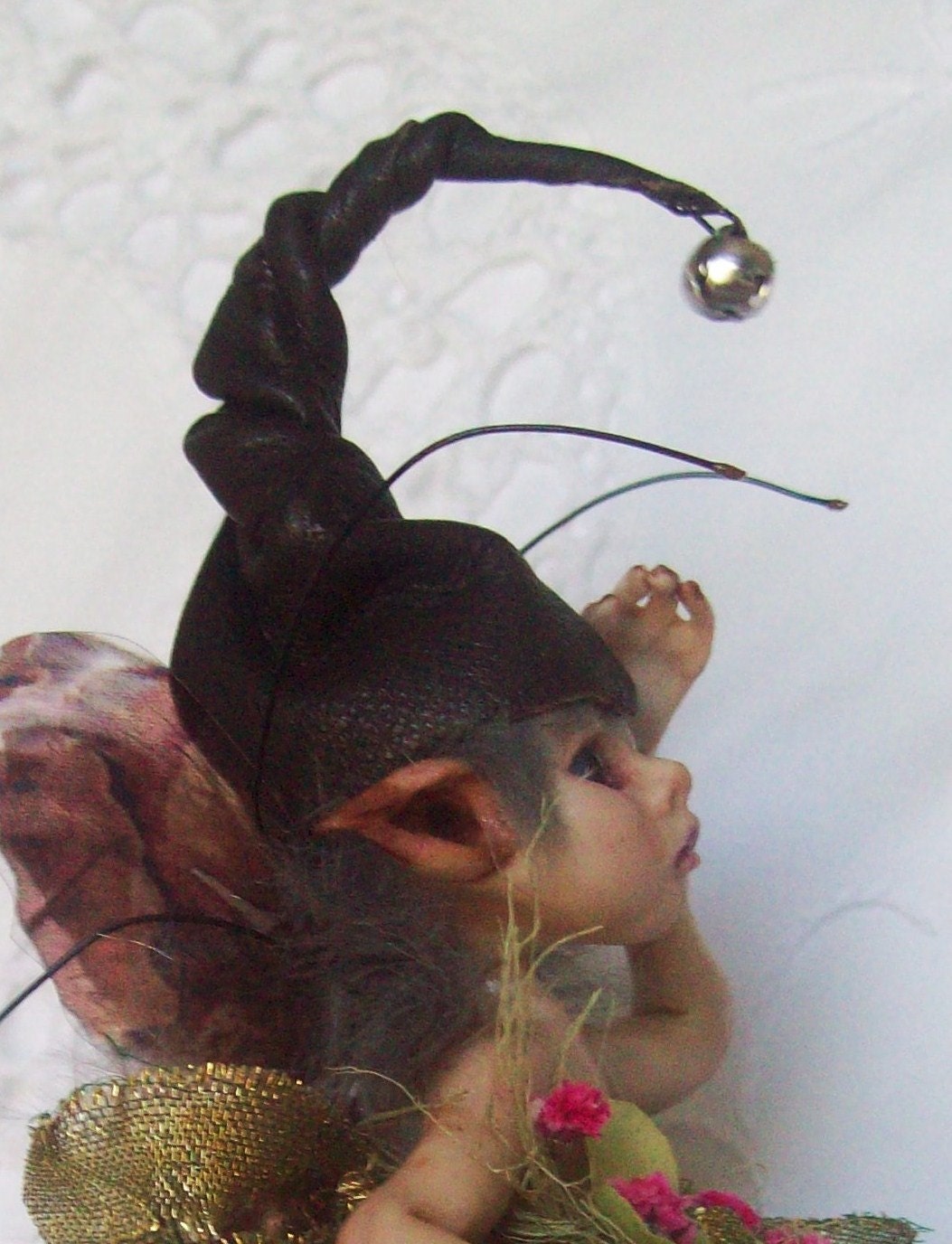 OOAK Hand-Made Polymer Woodland Fairy