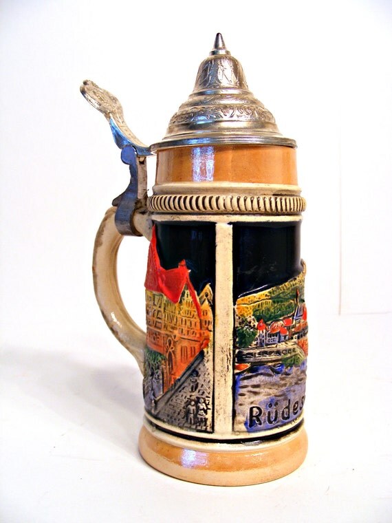 Western Germany Egon Bay Beer Stein by ScribbleFitz on Etsy