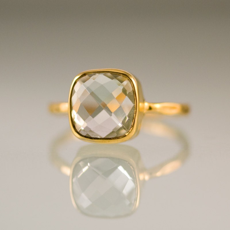 Green Amethyst Ring - Delezhen