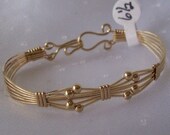 Bowtie Bangle Bracelet Style 2 - 14K Gold Filled