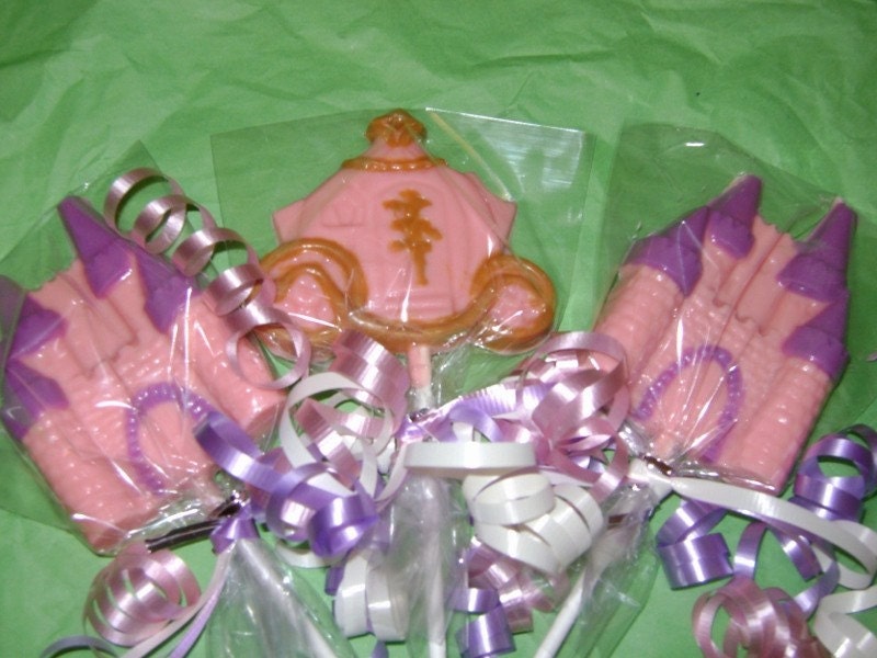 12 Princess Assortment Chocolate Lollipop Favor Il_170x135