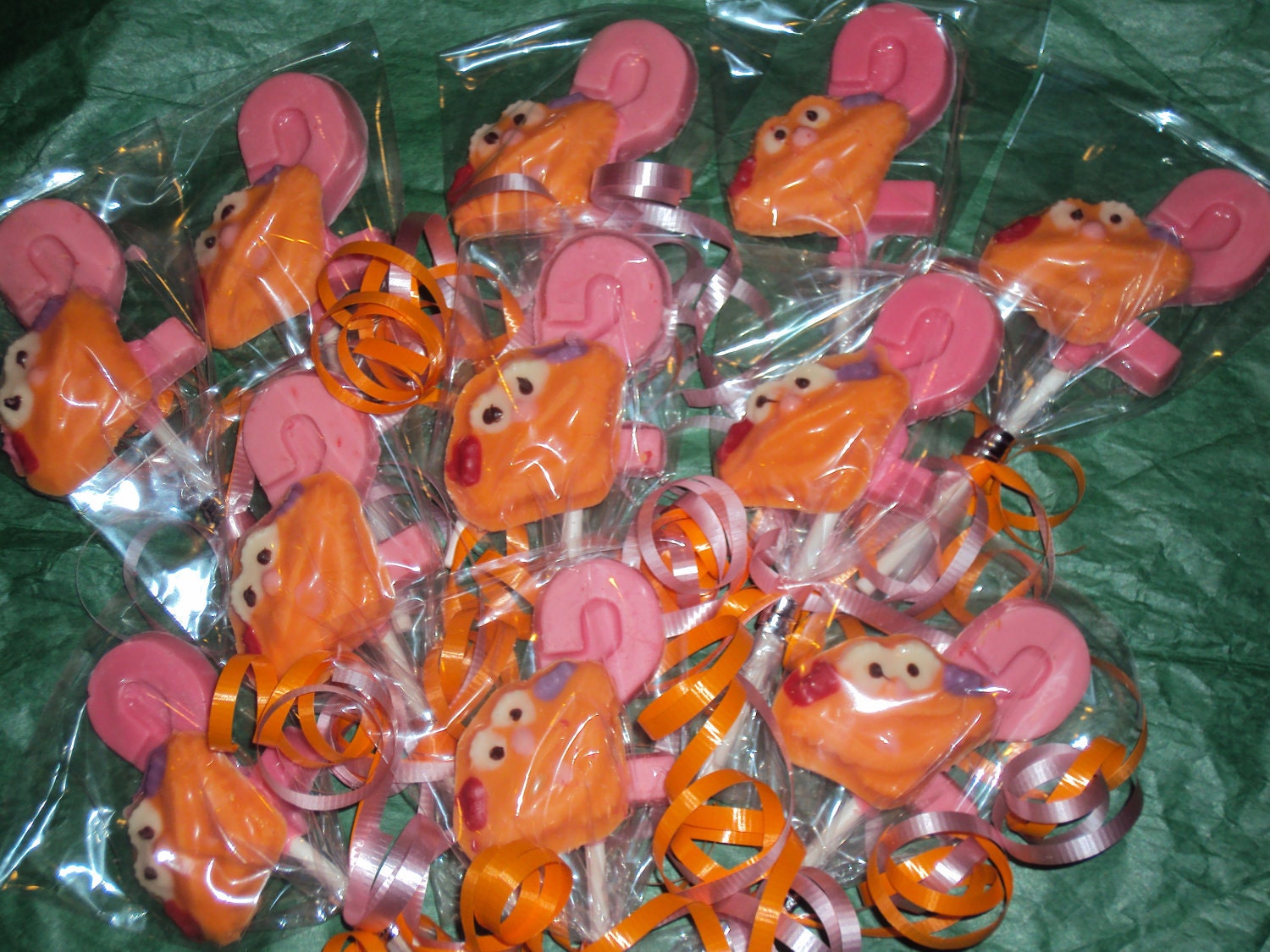 12 Numbers with Zoe Chocolate Lollipop Il_570xn