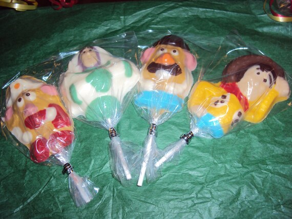 12 Toy Story Assortment Chocolate Lollipop Favor Il_570xn