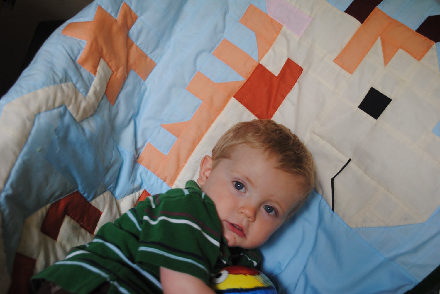 Giraffe Baby Quilt Pattern -PDF