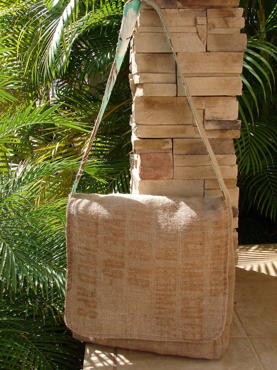 Custom Designed Coffee Messenger Bag