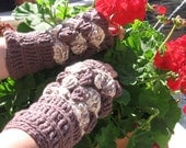 Organic Cotton Fingerless Gloves