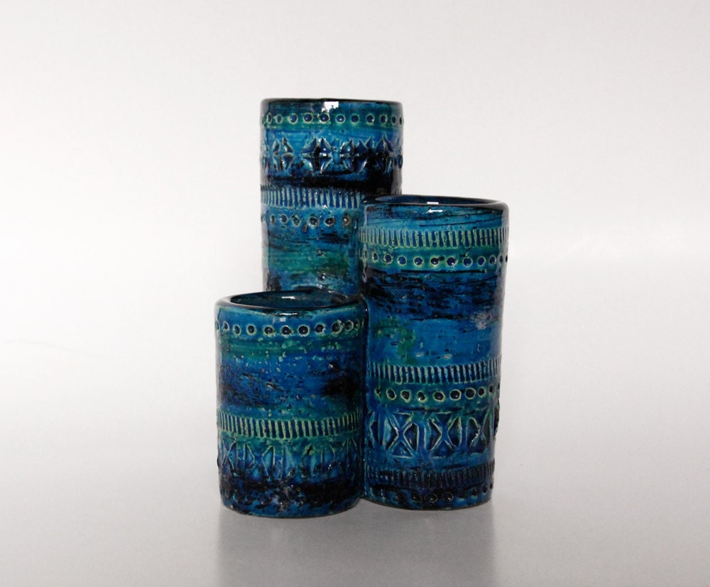 Mid-Century Modernist Cluster Vase - Bitossi