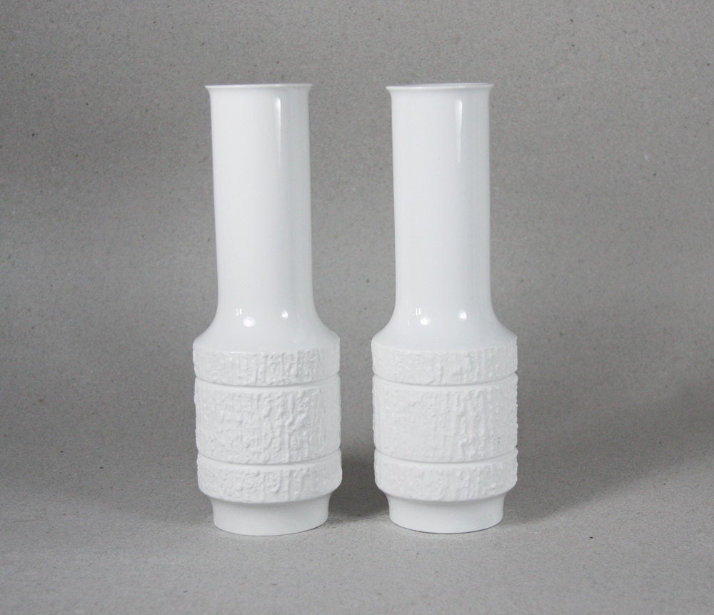 Mid-Century Porcelain Vases - Thomas