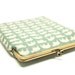 Sleepy sheep iPad sleeve with metal kisslock clutch
