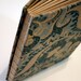 Hand-Bound Grey-Blue Journal with Gold Paisley