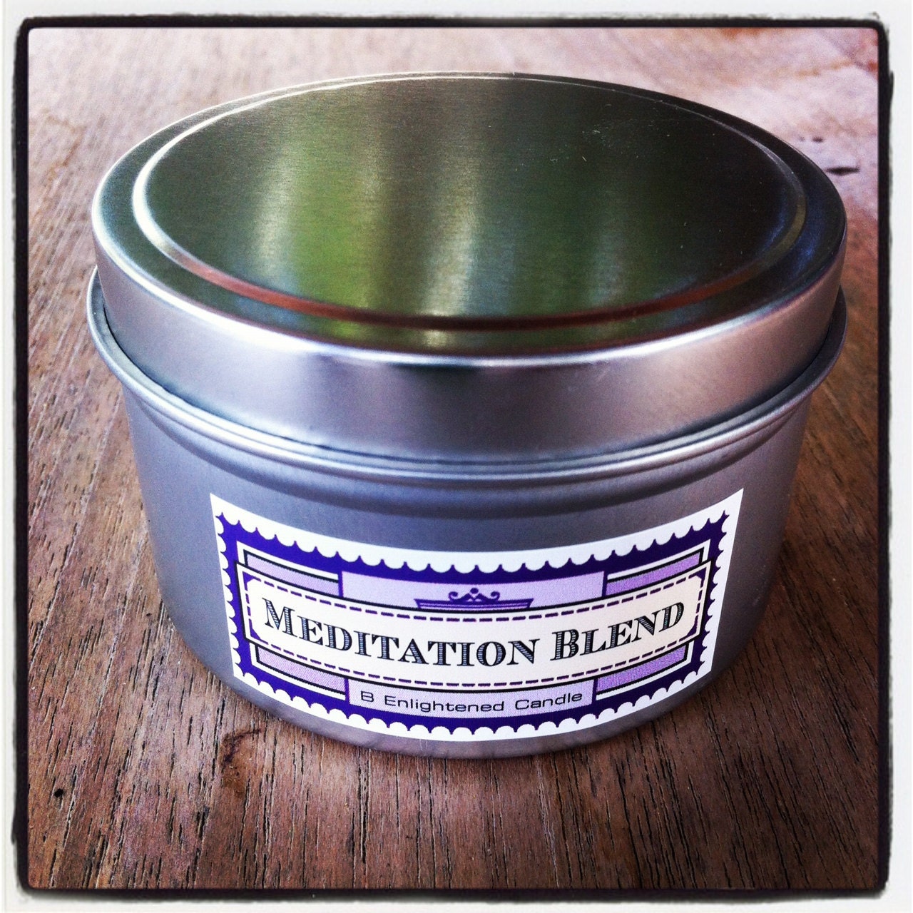 Eco-Soy Candle Meditation/Yoga blend infused with pure organic essential oils VEGAN