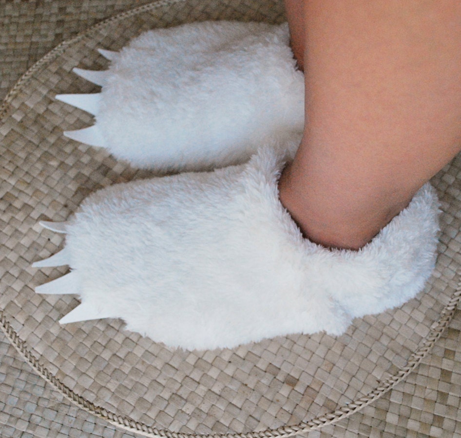 Adult Size Wolf Slippers inspired by Where the Wild Things Are