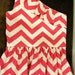 Chevron One Shoulder Dress--Many Colors Available
