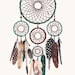 The Peaceful Dreamer- Dreamcatcher print 11x17 inches