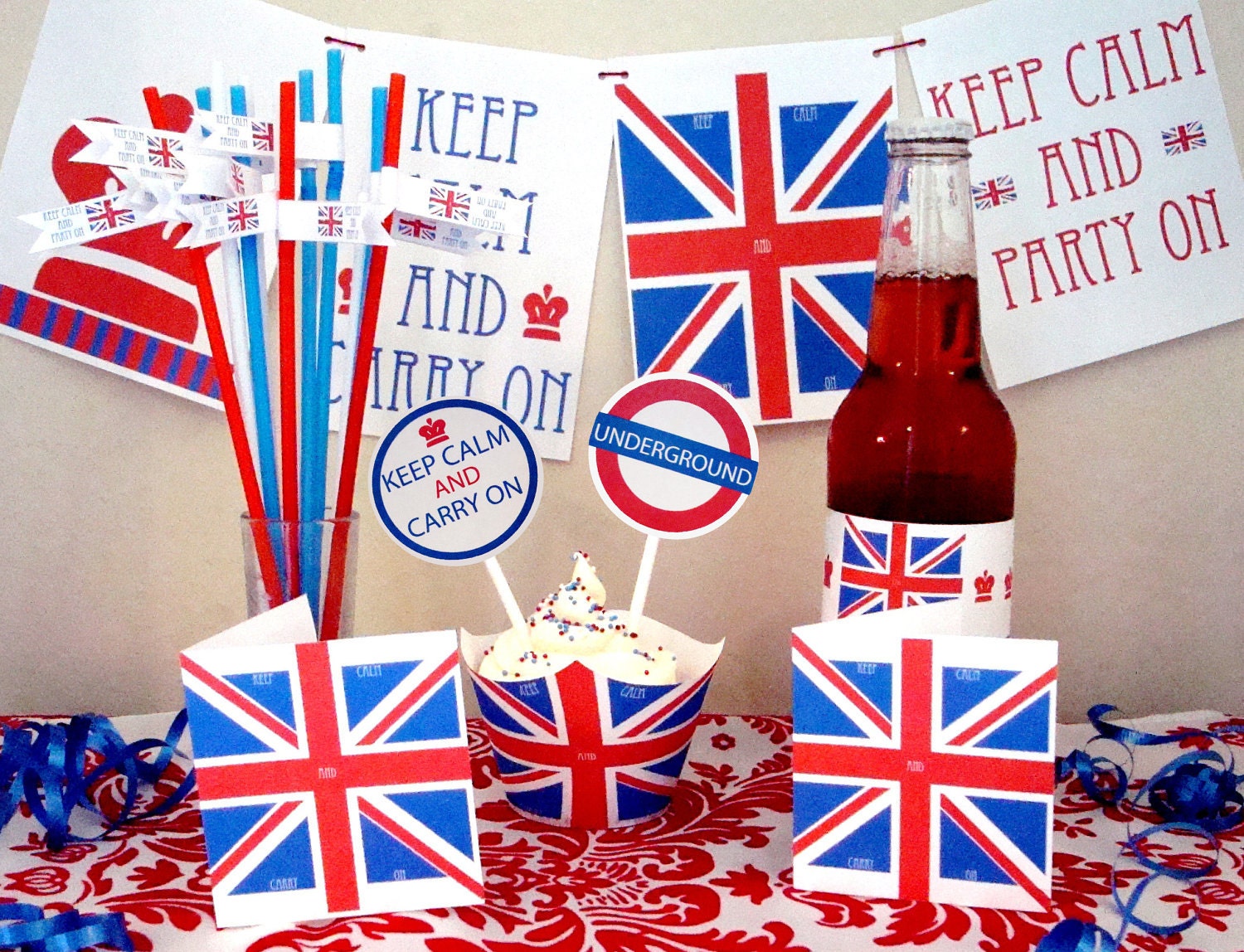 DIY Party Printables Union Jack