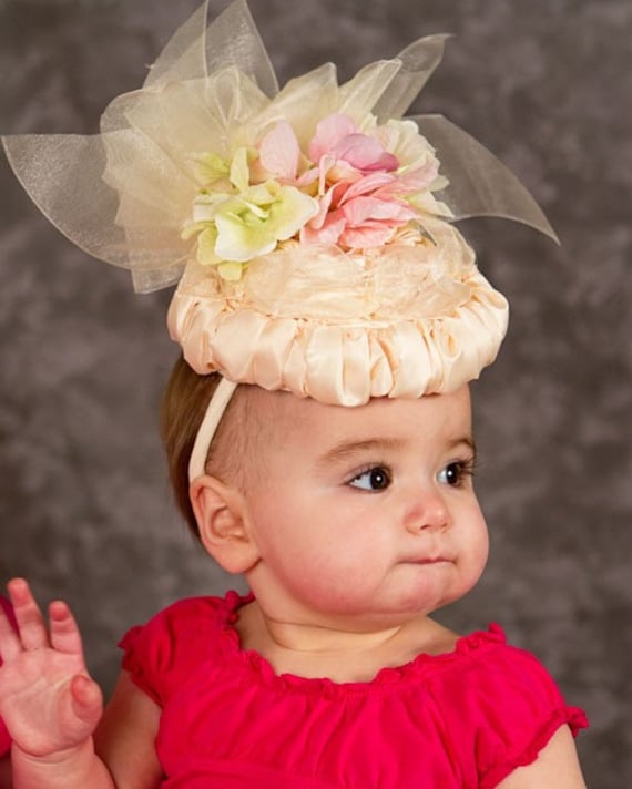 Why Yes, I am a Lady Baby Hat, Easter, Birthday, Tea Party, Fascinator Hat for Babies and Little Girls