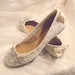 Twinkle Toes Ballet Flats...vintage lace and Swarovski crystals and pearls