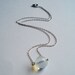 Delicate Opalite Necklace Sterling Silver Necklace, Perfect for Weddings, Brides, Bridesmaids