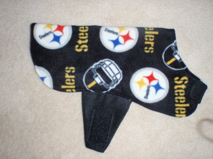 Pittsburgh Steelers Fleece Dog Coat
