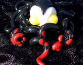 CLEARANCE: Draculyn OOAK Octopus Vampire Halloween Figurine and Pendant