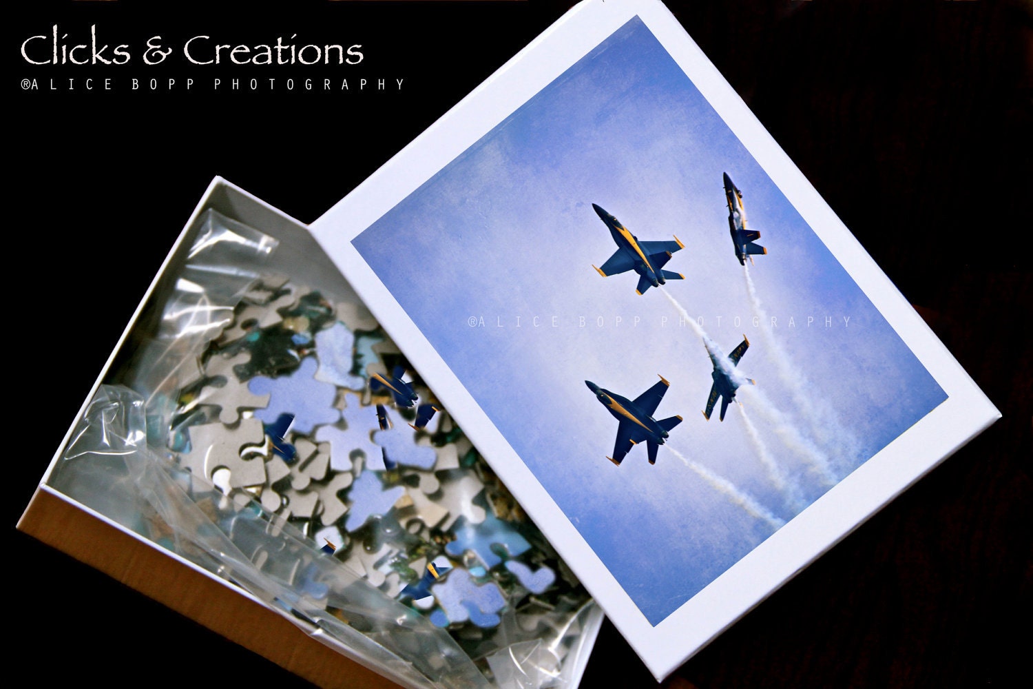 Blue Angels - Photo PUZZLE (285 pieces)