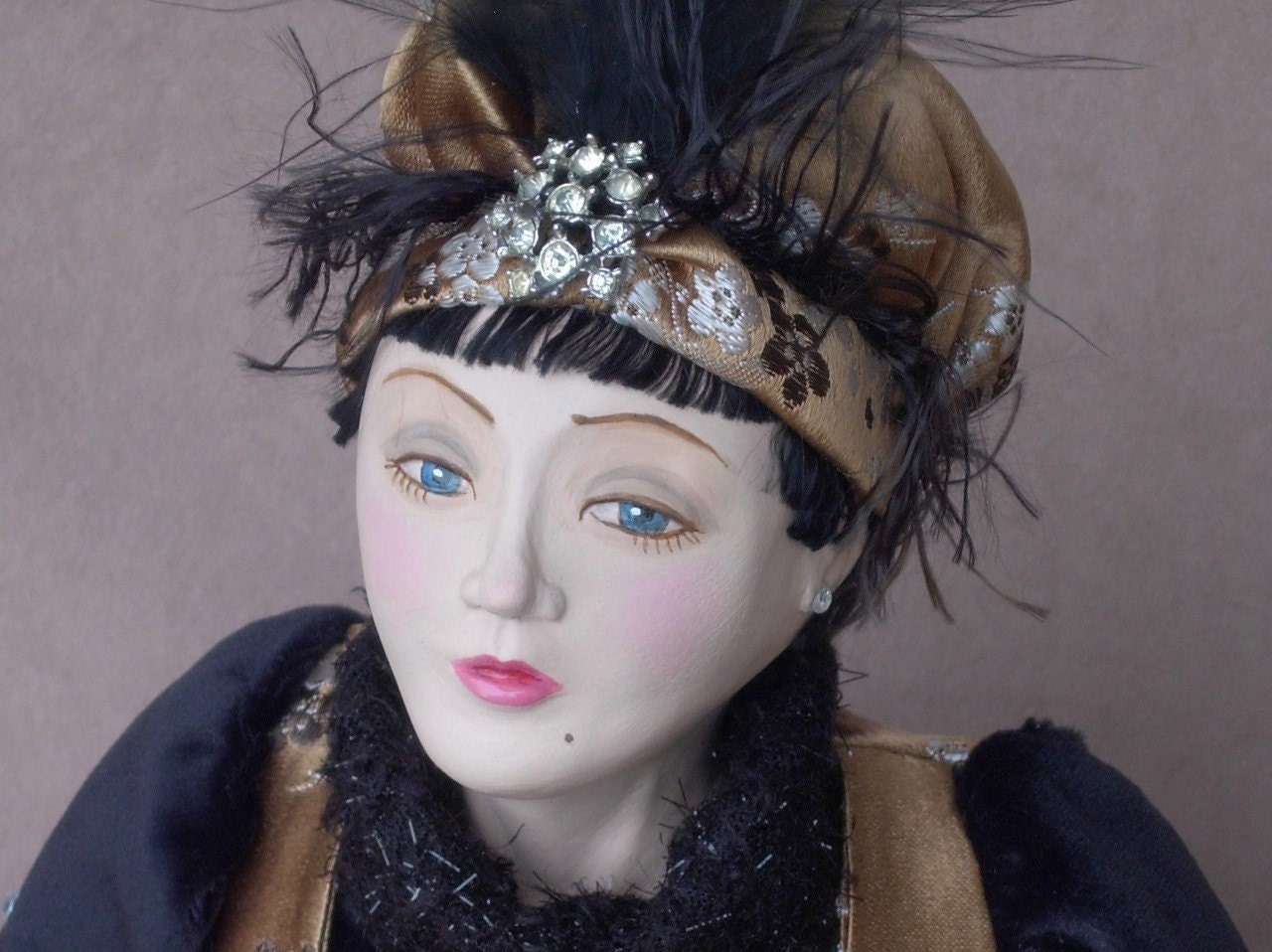 Art Doll Miss Velma Velour