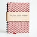 All Year Round Timeless Journal (Self filled dates, months & years, fabric wrapped) - Japanese Wave