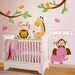 Kids Wall Decal Vinyl Wall Sticker tree decal  -Animal Paradise Nursery Decal  -KK113