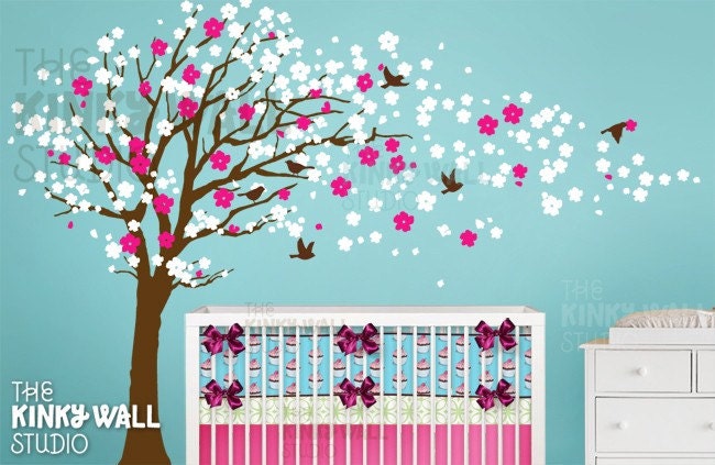 Kids Wall Decal Wall Sticker - Tree Wall Decal - KK126