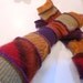 Extra Long Recycled Sweater Sleeves Arm Warmers