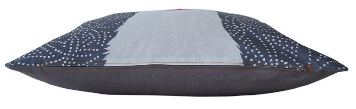 pillow case Llama Stone-grey