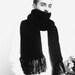 Scarf Man fashion-Chunky Scarf for Mens,2012 trends-winter FASHION scarf-black scarf-Winter Accessories