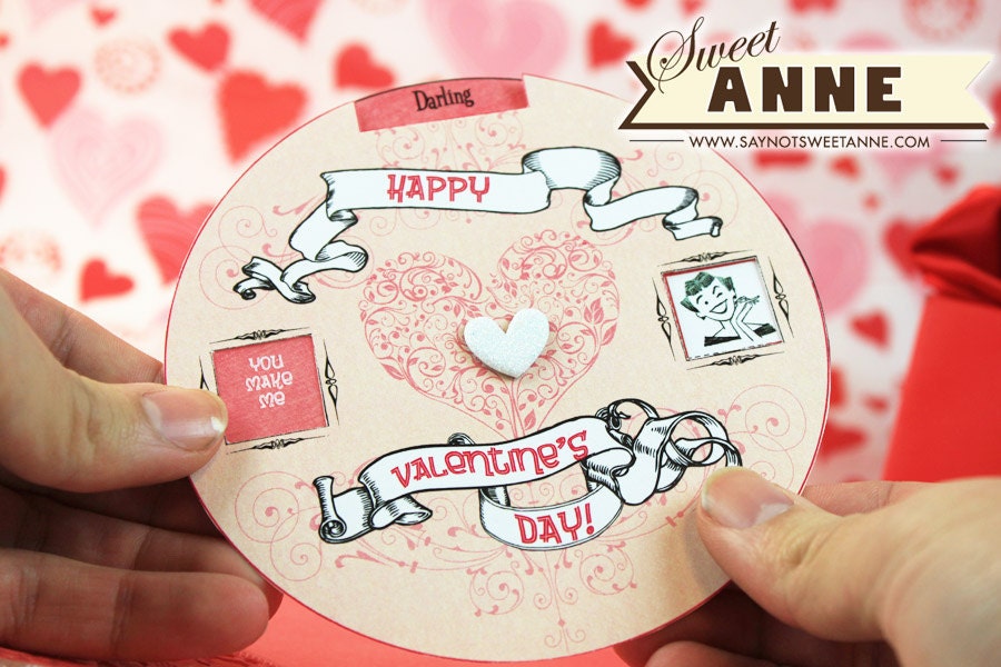 Valentine Secret Message - Printable Template