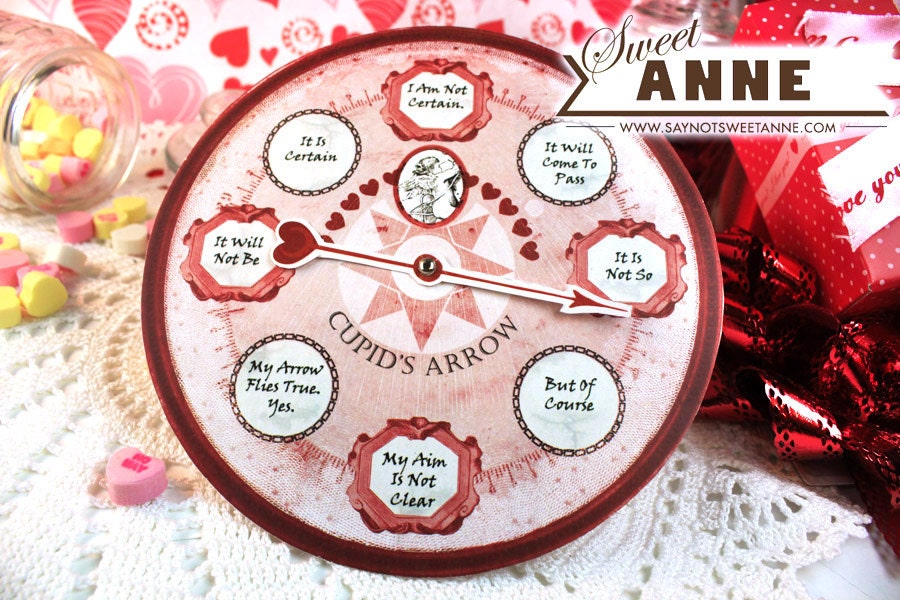 Cupid's Arrow Fortune Telling Party Game Valentine's Day