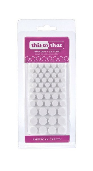 275 This to That Round Foam Pop Dots from American Crafts