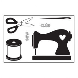 Sewing Machine Stamp