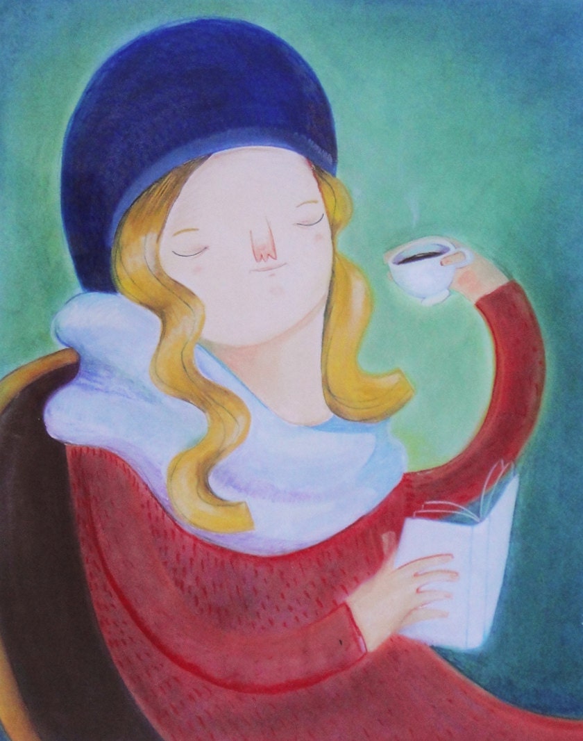 Book & coffee