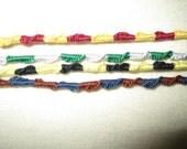 Set of 4 Friendship Bracelets in all 4 Harry Potter House Colors Gryffindor, Slytherin, Ravenclaw, Hufflepuff