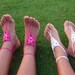 Crochet Pattern Barefoot Sandals Childs Girl summer accessory - PDF photo prop - girl beach accessory