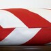 Wide Stripe Chevron Red-Pillow Cover