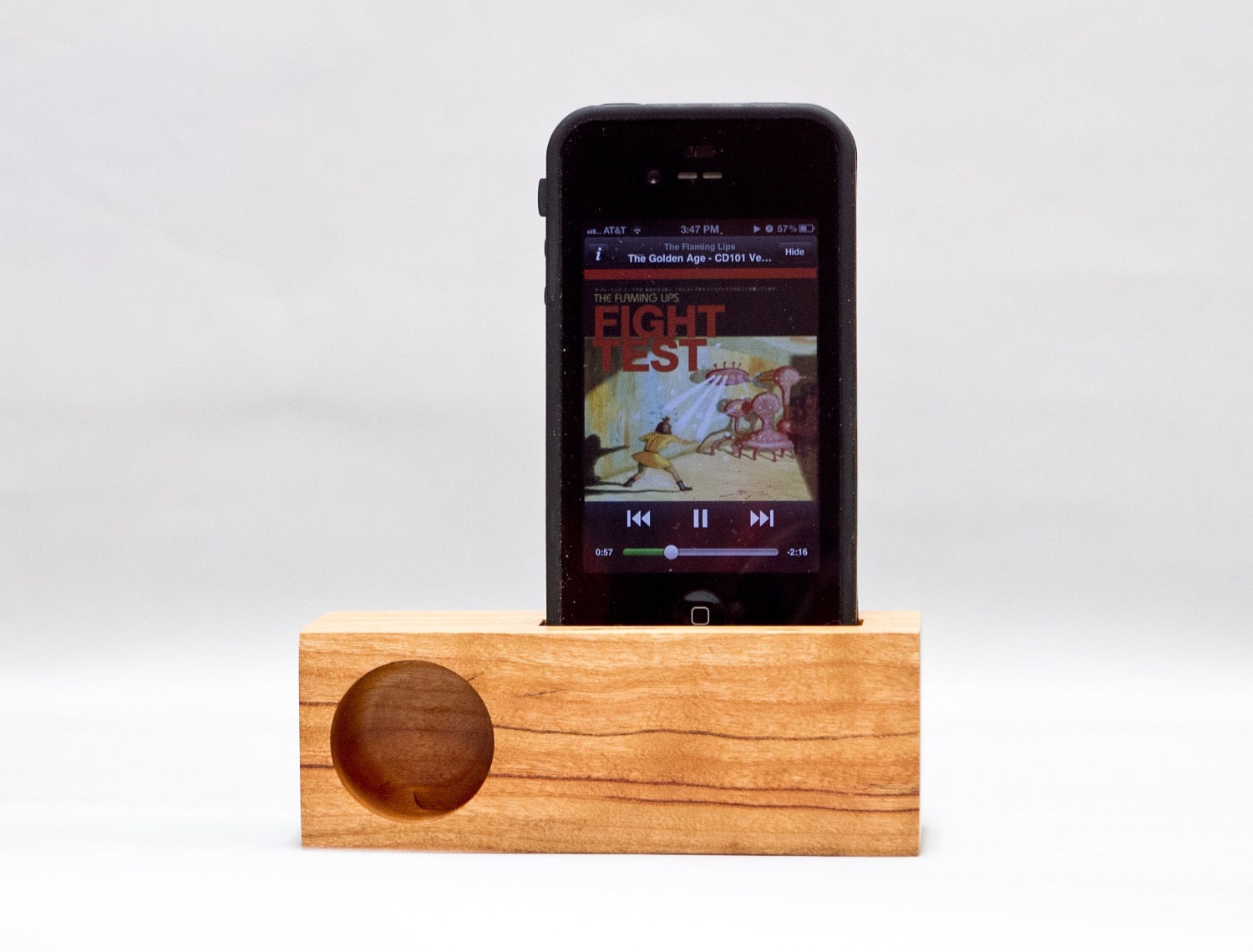 iPhone Mini Acoustic Speaker (cherry)
